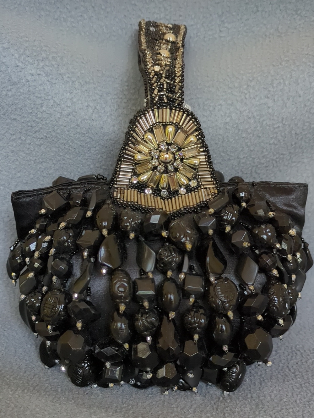 Mary Frances Black Night Bombshell Bag